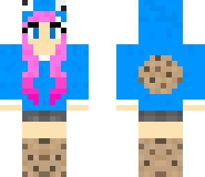 edited cookie monster girl