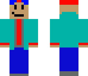 blue hat cool kid