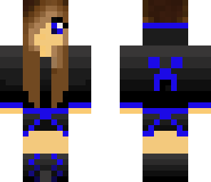 blue girl
