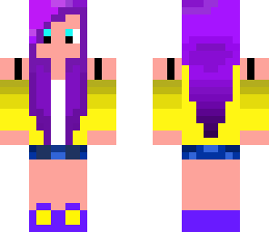 purple girl