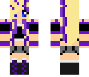 fixed purple goth girl