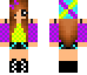 colourful girl