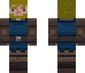 blonde farmer woodsman