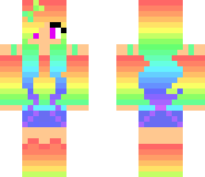 rainbow girl