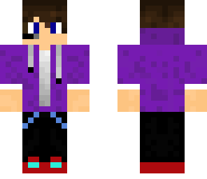 cool purple dude