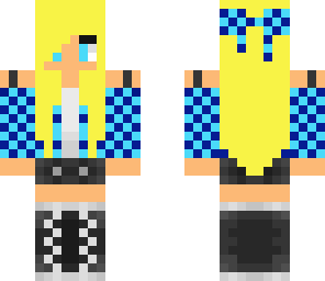 blue girl