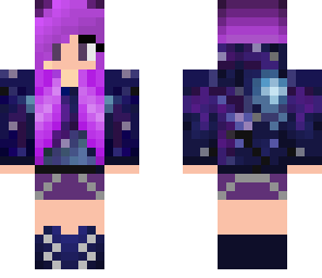 galaxy girl edit
