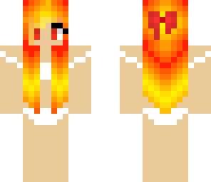 fire girl in white bikini
