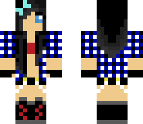 emogirl with black hair