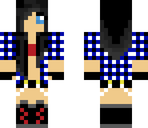 emogirl with black hair