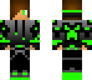 monster green creeper boy
