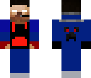 blue herobrine