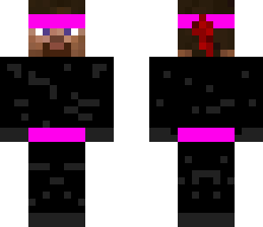 pink ninja steve