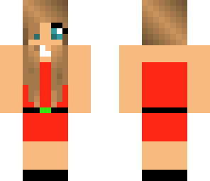 red dress