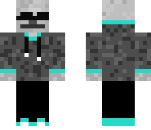 skely with sunglasses