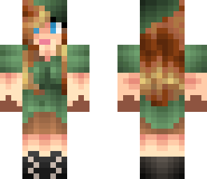 brown hair army girl