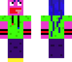 purple awesome guy
