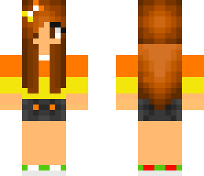 candy corn girl