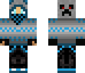 blue hoodie