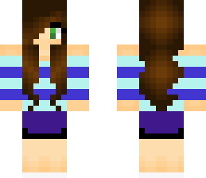 simple girl skin