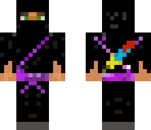 epic purple ninja skin