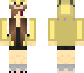 golden hoodie dog girl