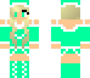green santa claus