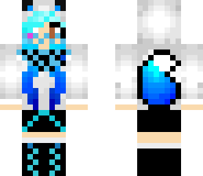 fixed blue wolf girl