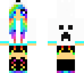creeper panda girl