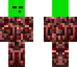 glowing slime netherack