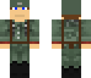 blue eyed german soldier