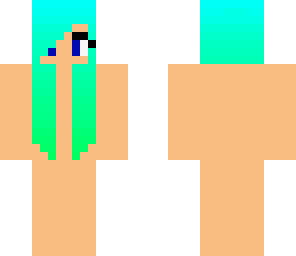 aqua hair