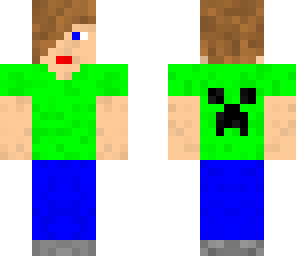 teen with creeper-shirt