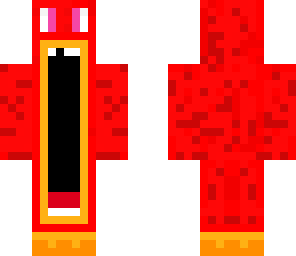 red draw dropping penguin