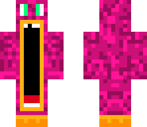 pink large mouthed penguin