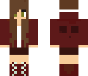 maroon slime girl 2