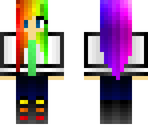 epic rainbow girl