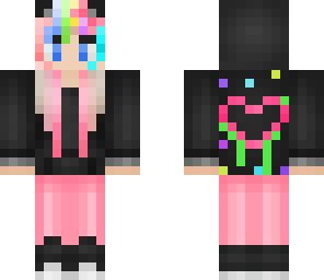 rainbow girl