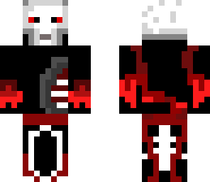 bloody skeleton