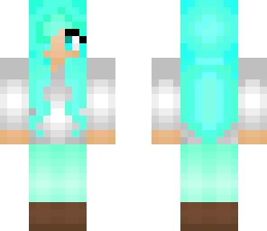 blur hair girl