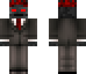wither king with red eyes