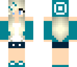 cyan girl