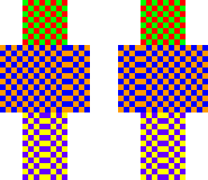 contrast color pattern
