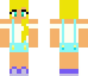 overalls girl