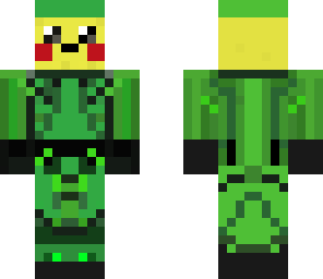 helmetless halo spartan pikachu
