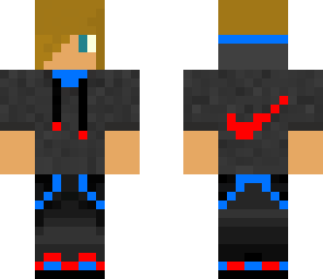 cool dude red blue