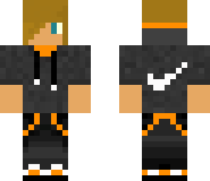 cool dude orange white