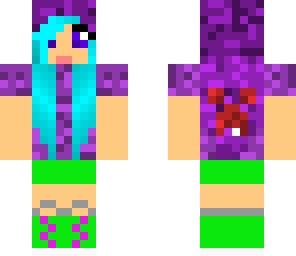 cute girl with creeper hoodie