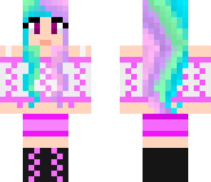 purple girl