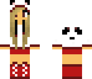 panda girl follow please